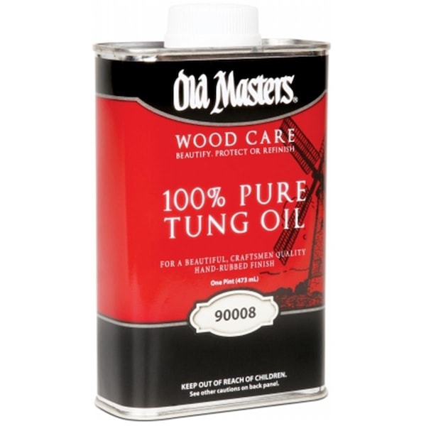 Old Masters 1 Pint 100 Percent Pure Tung Oil OL310371 - main